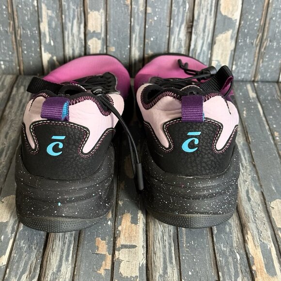 Clove Aeros Pink Black Nursing Shoes Women's Sz 8.5 Comfort Healthcare Sneakers - Picture 3 of 9